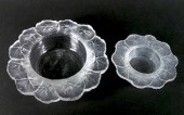 2 LALIQUE GLASS BOWLS2 Lalique