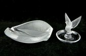 2 LALIQUE GLASS PIECES2 Laliqu