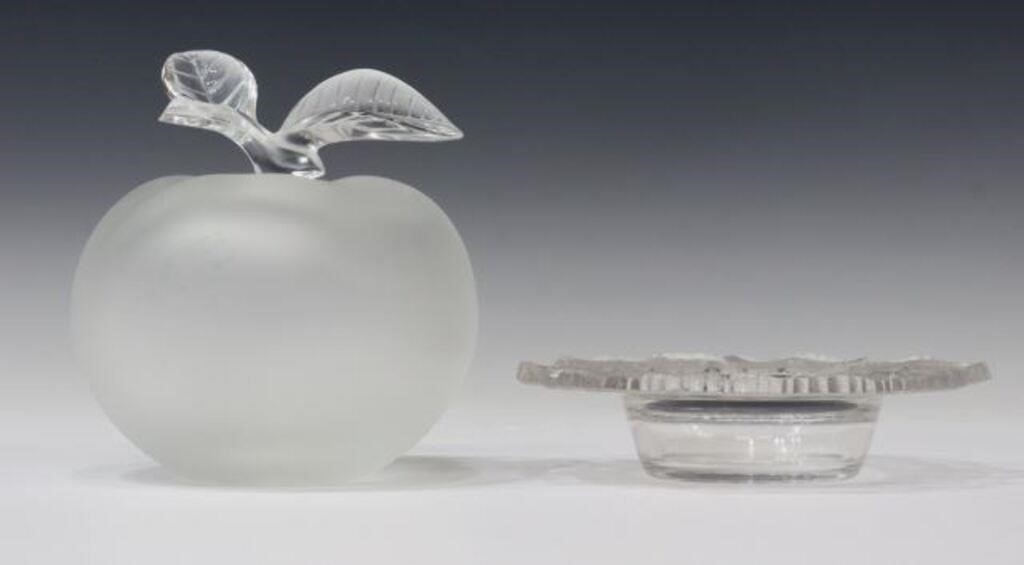 (2) LALIQUE GRANDE POMME PERFUME