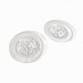 2 LALIQUE MARIENTHAL FRENCH CR