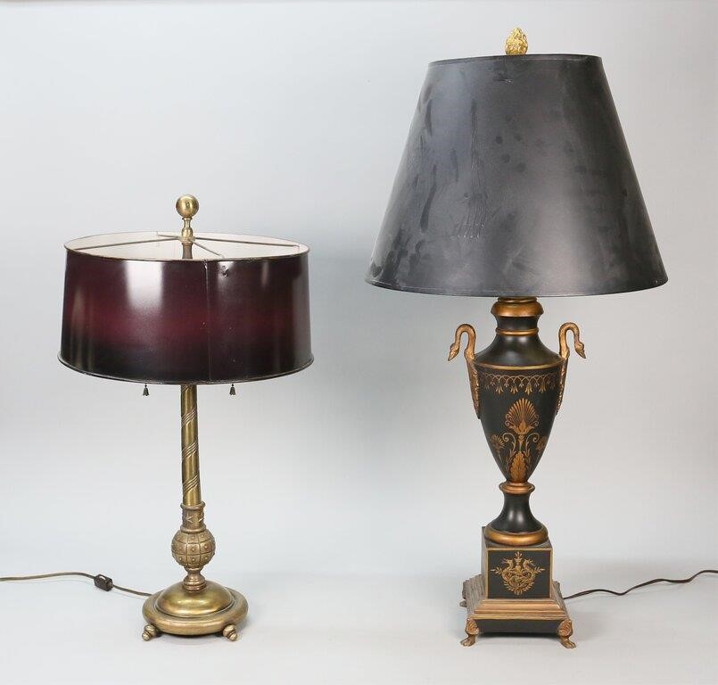 2 LAMPS2 table lamps. Hand