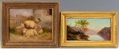 2 LANDSCAPES INCL. PASTORAL W/