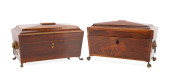 2 LARGE 19TH C. ENGLISH REGENC