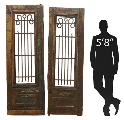 (2) LARGE ANTIQUE ARCHITECTURAL