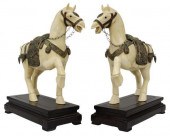 (2) LARGE CHINESE TANG STYLE B