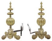 (2) LARGE CONTINENTAL BAROQUE