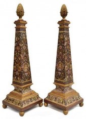2) LARGE DECORATIVE PARCEL GIL