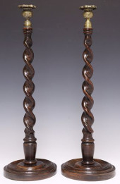 (2) LARGE ENGLISH BRASS &AMP;