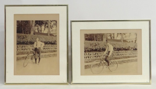 (2) Large format photographs: