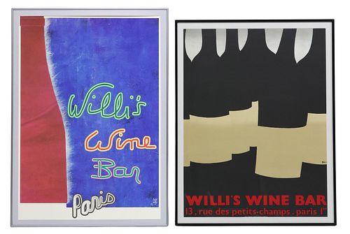 (2) LARGE FRAMED &#039;WILLI&#039;S