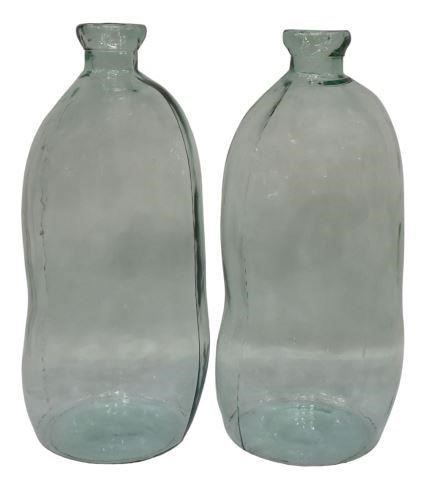(2) LARGE FRENCH GLASS