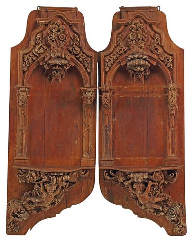 (2) LARGE ITALIAN BAROQUE STYLE