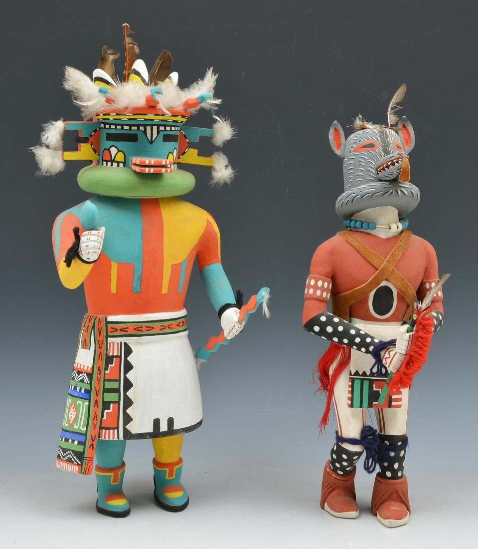2 LARGE KACHINA DOLLS2 Large