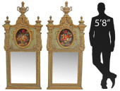 (2) LARGE LOUIS XVI STYLE PARC