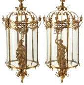 (2) LARGE LOUIS XVI STYLE ORMO