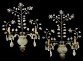 (2) LARGE MAISON BAGUES STYLE