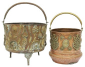 (2) LARGE MOROCCAN COPPER &AMP