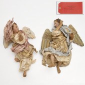(2) LARGE NEAPOLITAN ANGEL CRE