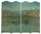(2) LARGE PAINTED IMPRESSIONIS
