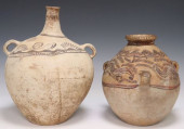 (2) LARGE POTTERY OLLAS VESSEL
