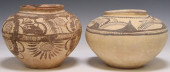 (2) LARGE POTTERY OLLAS VESSEL