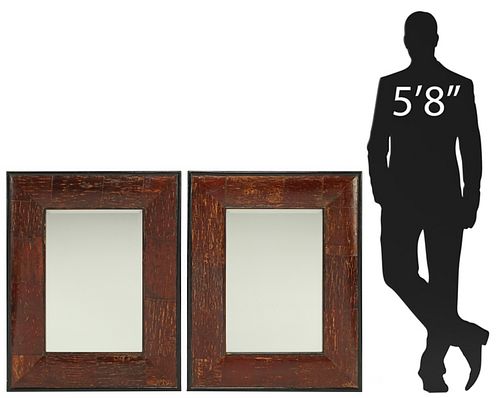 (2) LARGE RECTANGULAR FRAMED