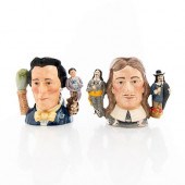 2 LARGE ROYAL DOULTON DOUBLE H