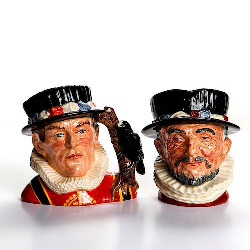 2 LARGE ROYAL DOULTON LONDON