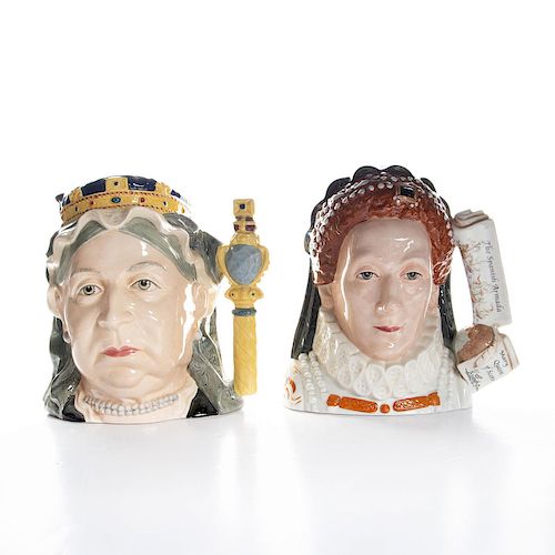2 LARGE ROYAL DOULTON ROYALTY