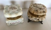 2 LARGE WAVECREST COLLAR BOXES