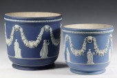 (2) LARGE WEDGWOOD JARDINIERES