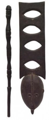 (2) LARGE WEST AFRICAN FIGIRAL