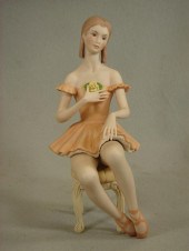 2 Laslo Ispanky porcelain figu