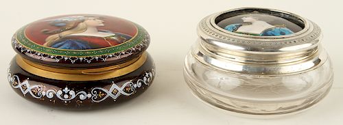2 LATE 19TH C. VIENNESE DRESSING