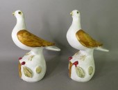 2 LATE ERA CARNIVAL CHALKWARE