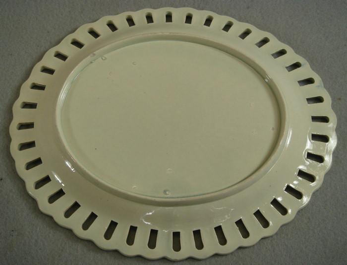 2 Leeds pearlware blue