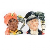 2 LG ROYAL DOULTON CHARACTER J