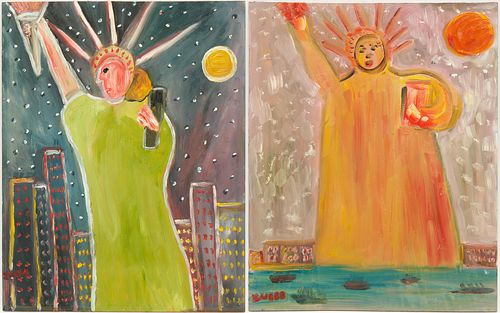 2 LILIAN WEBB STATUE OF LIBERTY
