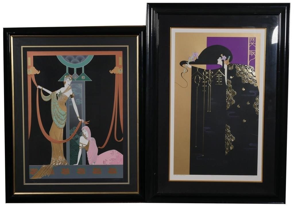 (2) LILLIAN SHAO, SERIGRAPHSTwo