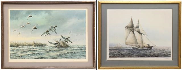 (2) LIMITED-EDITION PRINTS DAVID
