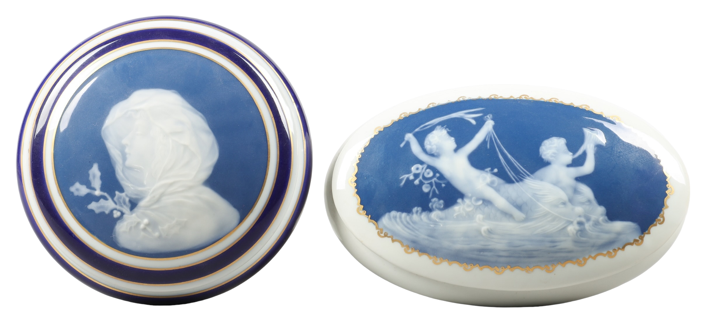 (2) Limoges pate sur pate dresser