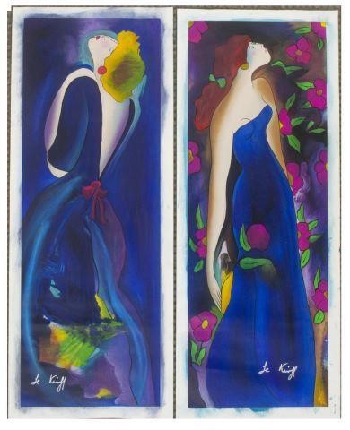 (2) LINDA LE KINFF (B.1949)