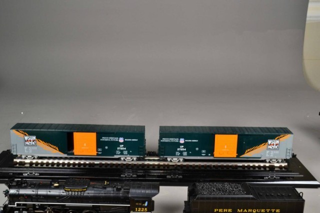 (2) LIONEL UP HERITAGE WP 60' BOX
