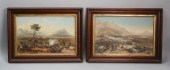 2 LITHOGRAPHS CARLOS NEBEL AME