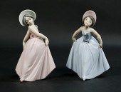 2 LLADRO FIGURINES DAISY & IRI