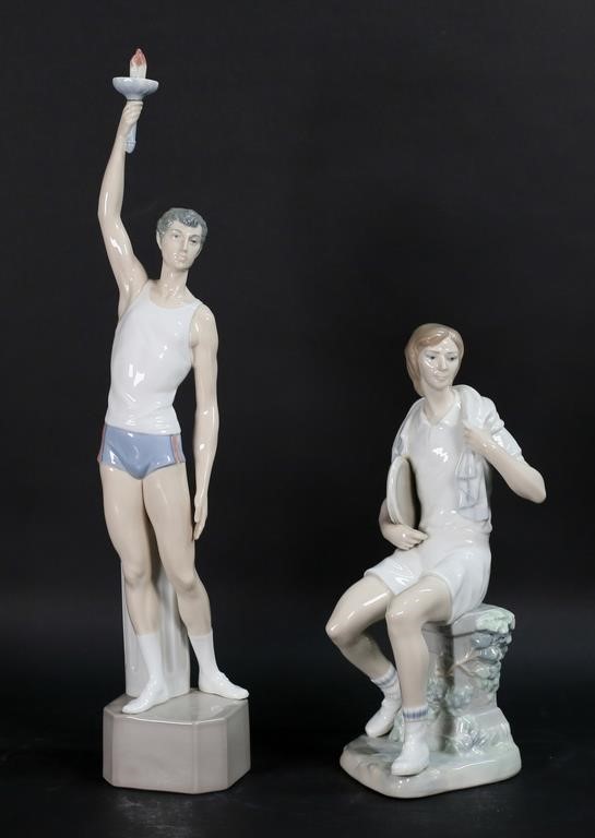 2 LLADRO PORCELAIN FIGURINES