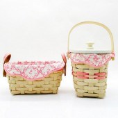 2 LONGABERGER MINI BASKETS, AM