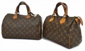 2) LOUIS VUITTON 'SPEEDY' MONO