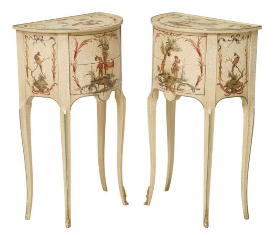 (2) LOUIS XV STYLE