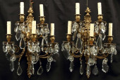 (2) LOUIS XVI STYLE ORMOLU &AM